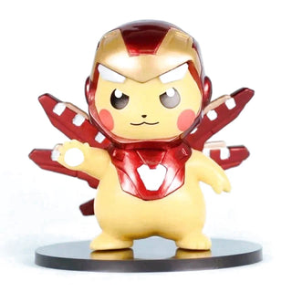 Figurine Pokémon Pikachu Cosplay Iron Man