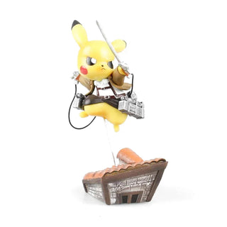 Figurine Pokémon Pikachu Cosplay L'Attaque Des Titans