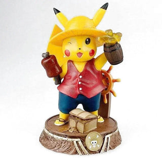 Figurine Pokémon Pikachu Cosplay Monkey D Luffy