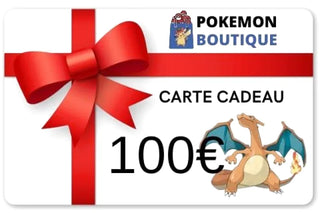 Carte Cadeau Pokemon Boutique 100,00 €