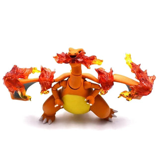 Figurine Pokémon Dracaufeu et ses Flammes