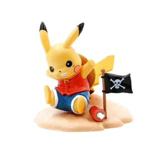 Figurine Pokémon Pikachu Cosplay Luffy