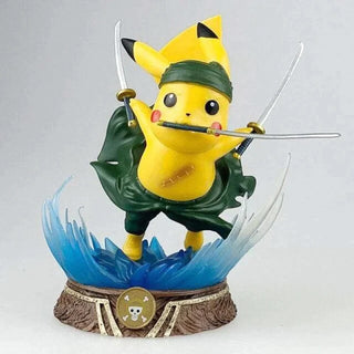 Figurine Pokémon Pikachu Cosplay Roronoa Zoro