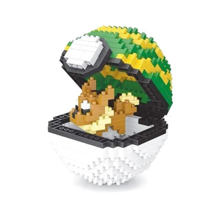 Lego Pokemon Évoli Dans Une Pokeball