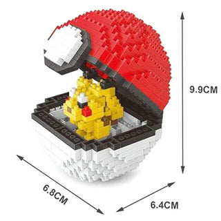 Lego Pokemon Pikachu Dans Une Pokeball