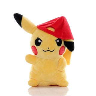 Peluche Pokemon Pikachu Avec Une Casquette