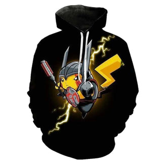 Sweat Pokémon Pikachu Cosplay Thor Ragnarok XL