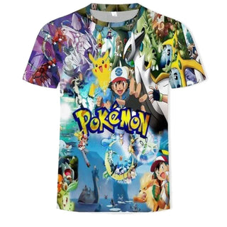 T-Shirt le Monde des Pokémon 6XL