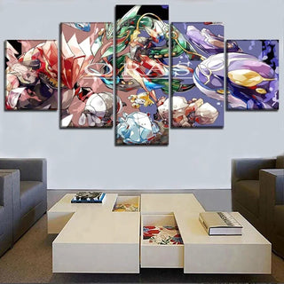 Tableau 5 Pièce Groudon Kyogre et Rayquaza Grand